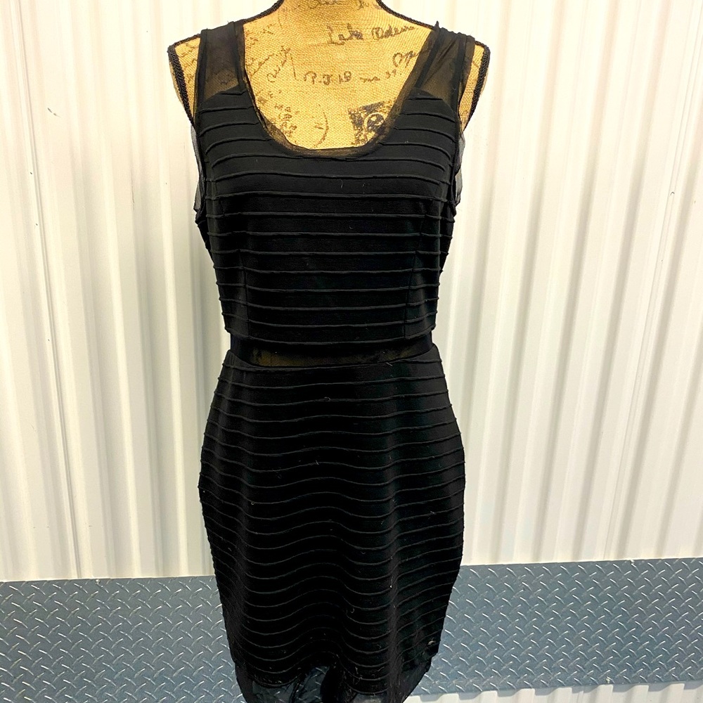 Adelyn Sexy Black Bodycon Dress L